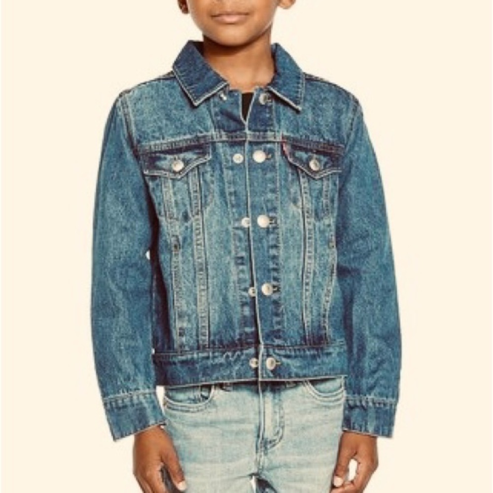 Levi's® Little Boys Denim Trucker Jacket |Size 5 - Picture 2 of 14
